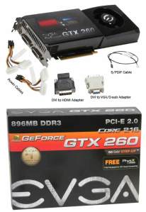 EVGA GeForce GTX260 Core 216 55nm